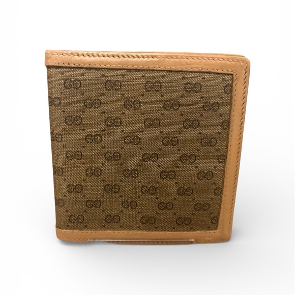 Gucci Other - Gucci Vintage Tan and Brown Wallet